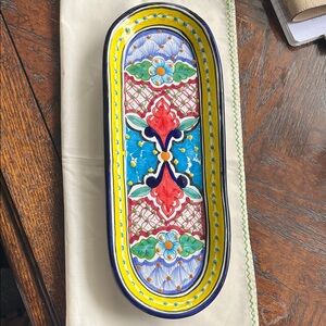 Colorful Ceramic Serving Platter